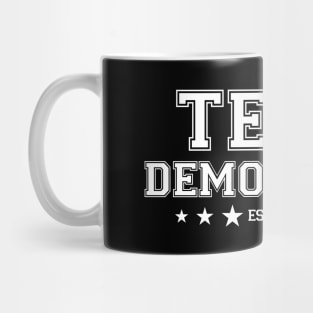 Team Democracy White Mug